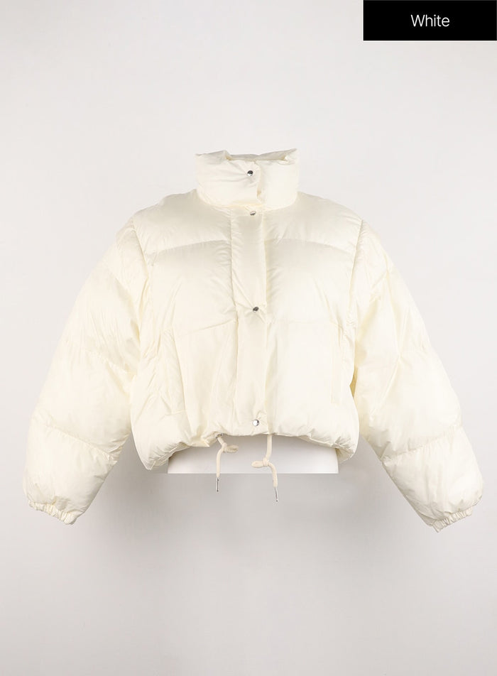 high-collar-crop-puffer-jacket-id306 / White