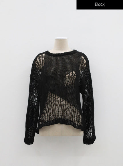 Mesh Sweater IF316