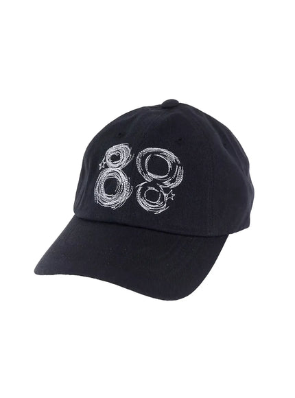 88-graphic-cap-io516 / Black