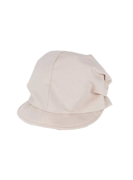 chic-pintuck-hat-if505 / Light beige