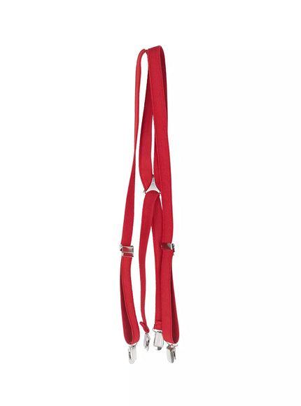 mens-classic-black-suspenders-il516 / Red
