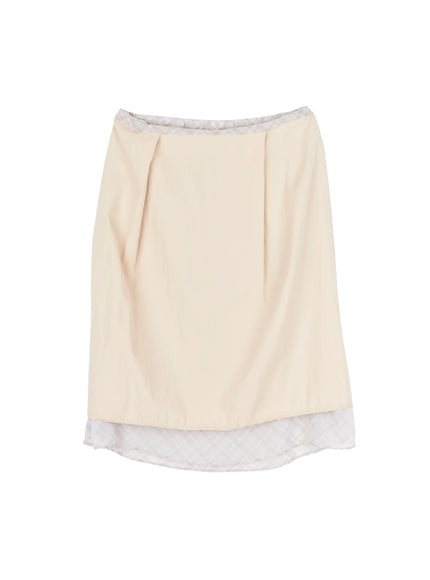 chiffon-flare-plaid-midi-skirt-iy507