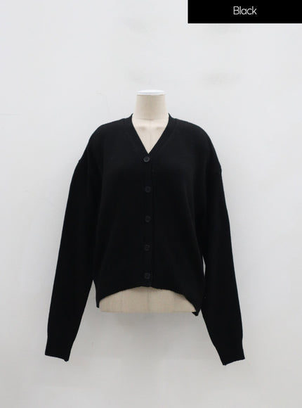 V-Neck Knit Cardigan IJ330