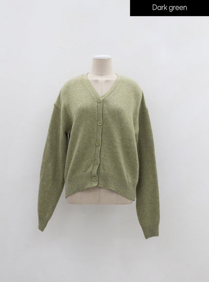 V-Neck Knit Cardigan IJ330