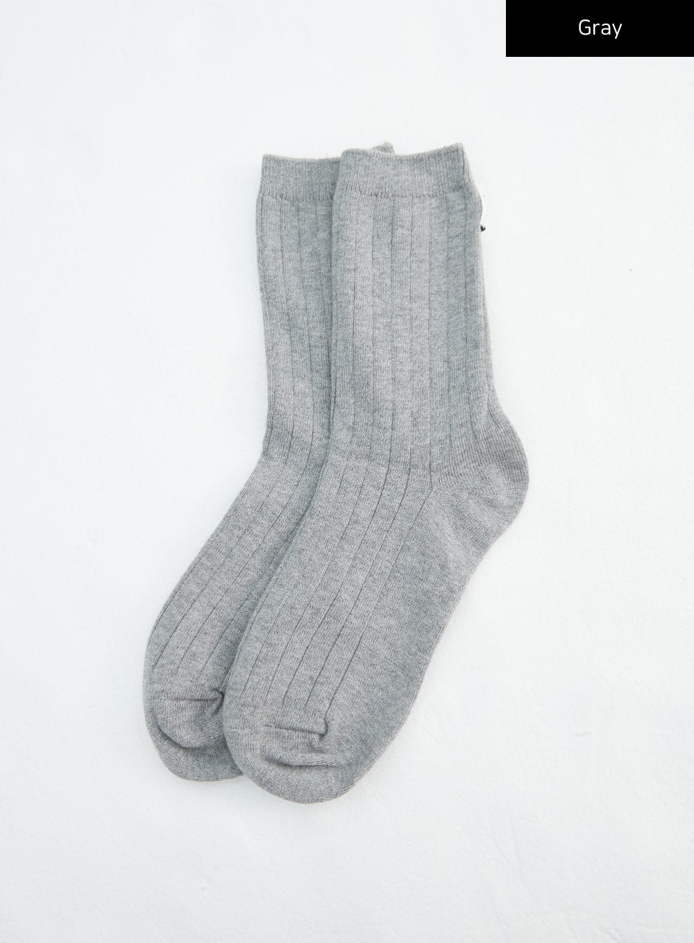 basic-midi-socks-in316 / Gray