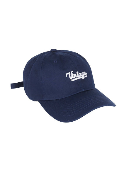 embroidered-baseball-cap-iy513 / Dark blue