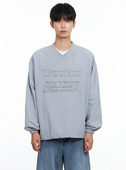 Men's Pigment Windbreaker Pullover IS519