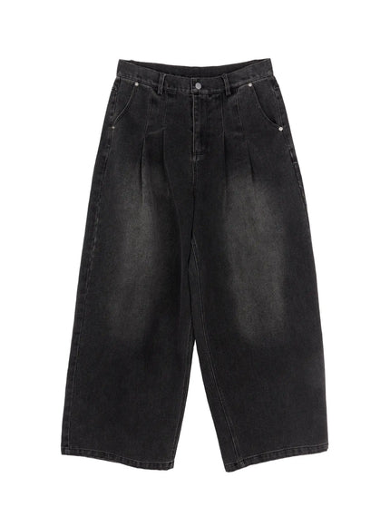 mens-wide-leg-two-tuck-denim-jeans-io502