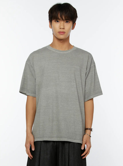 mens-basic-short-sleeve-tee-iy514 / Gray
