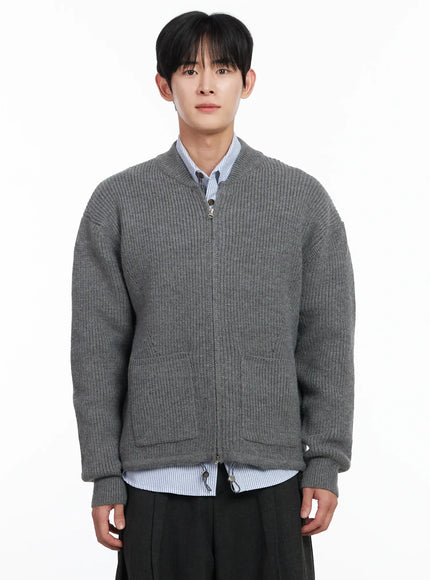 mens-casual-zip-up-knit-cardigan-ij521