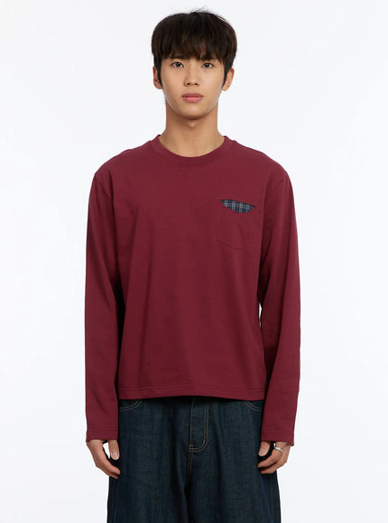 mens-long-sleeve-tee-with-plaid-pocket-im530