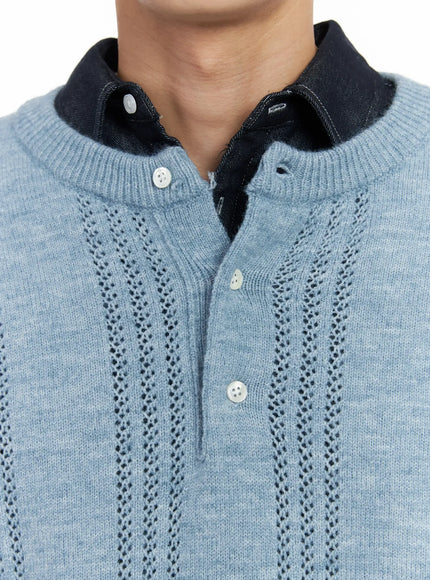 mens-pointelle-henley-knit-sweater-if517