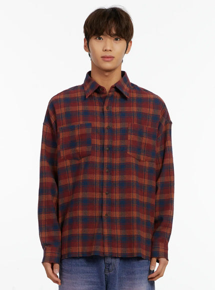 mens-casual-checkered-shirt-id523