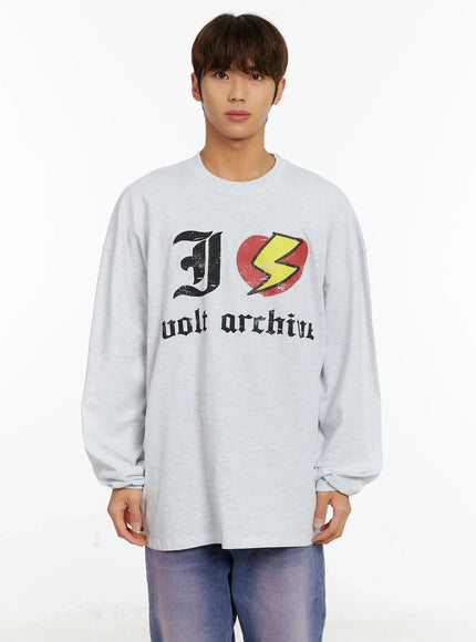 mens-graphic-bold-oversized-long-sleeve-shirt-id523