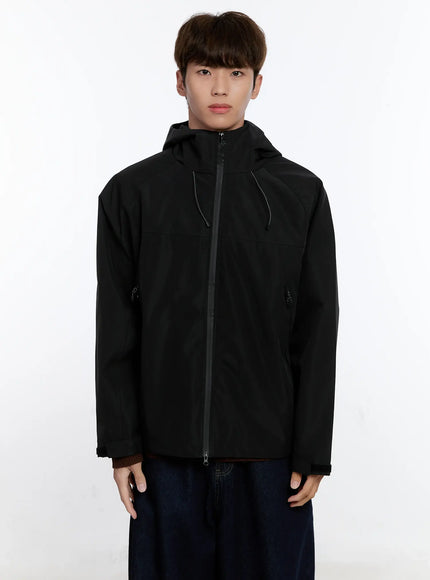 mens-lightweight-windbreaker-jacket-is530 / Black