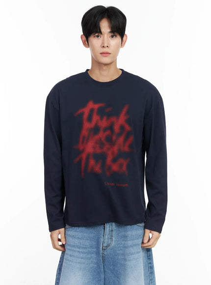 Men's Graphic Long Sleeve Tee IM523