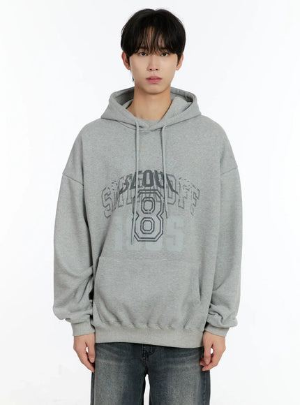 mens-relaxed-fit-graphic-hoodie-id502 / Gray