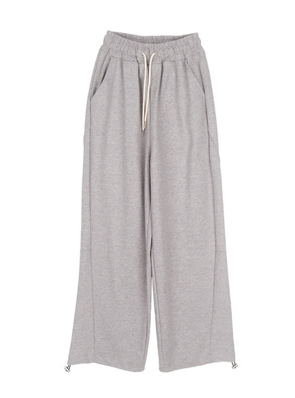 mens-casual-drawstring-sweatpants-ia501 / Gray