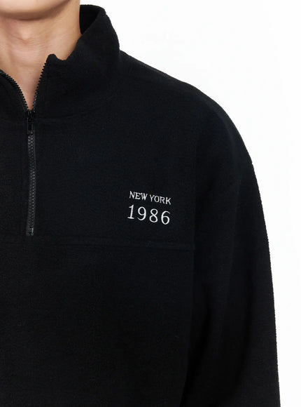 mens-warm-fleece-quarter-zip-sweatshirt-ij521