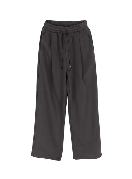 mens-wide-leg-sweatpants-im502 / Dark gray