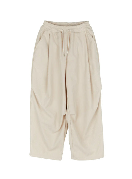 basic-corudoy-fleece-sweatpants-id515 / Light beige