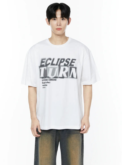mens-eclipse-turn-graphic-t-shirt-ia527 / White