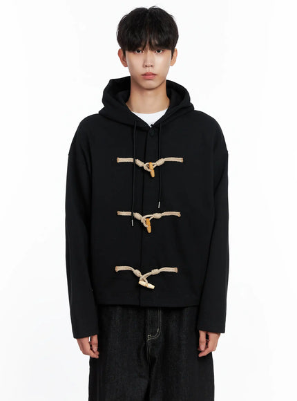 Men's Toggle Hoodie Jacket IS519