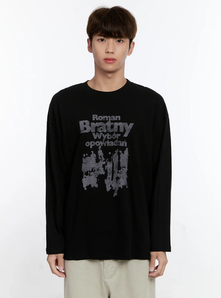 Men's Graphic Long Sleeve Tee IS530