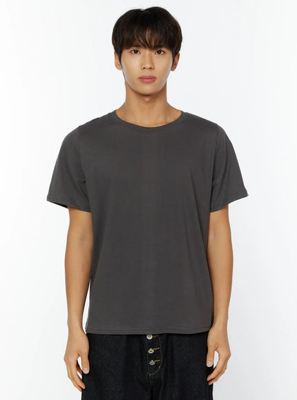 mens-layered-t-shirt-iy508 / Dark gray