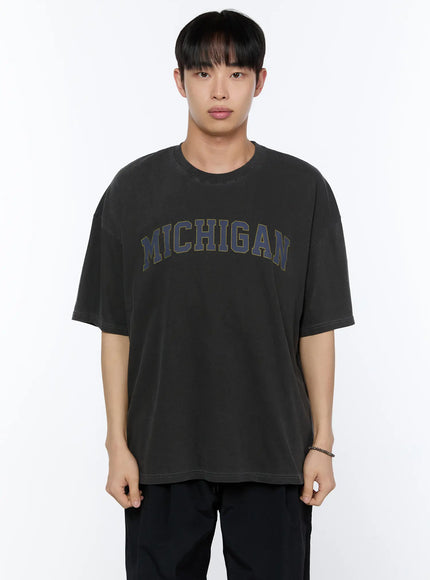 mens-casual-graphic-tee-ia520 / Black