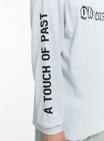 Men's Graphic Long Sleeve Tee IM502