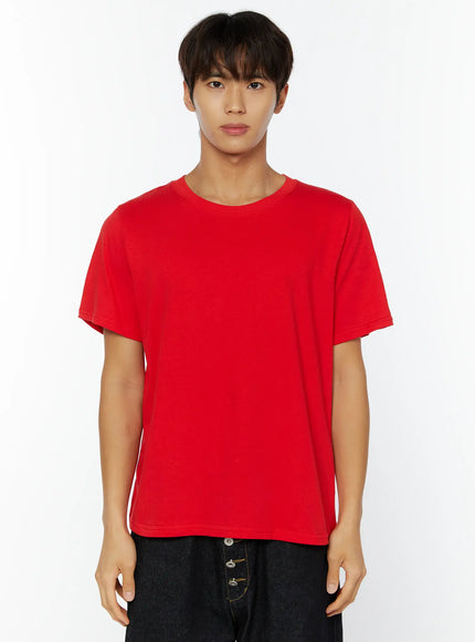 mens-layered-t-shirt-iy508 / Red