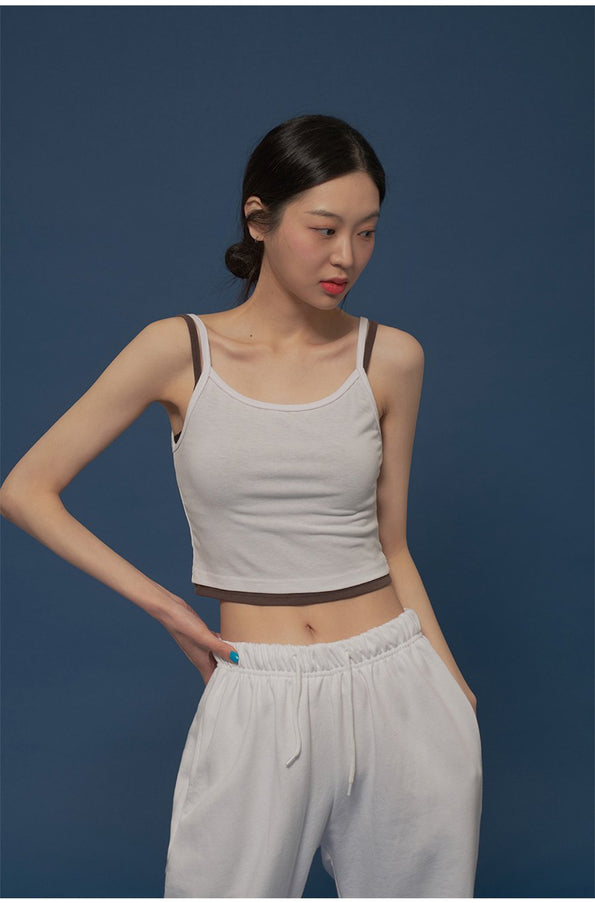 Cropped Camisole Top F22