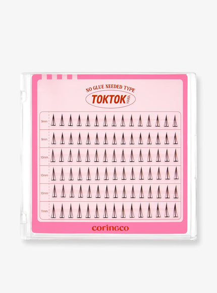 TOKTOKHARA No Glue Eyelash - Light (36pcs-90pcs)