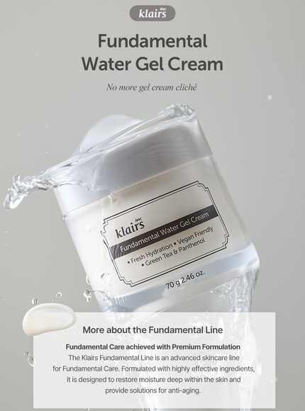 Fundamental Water Gel Cream (70g)