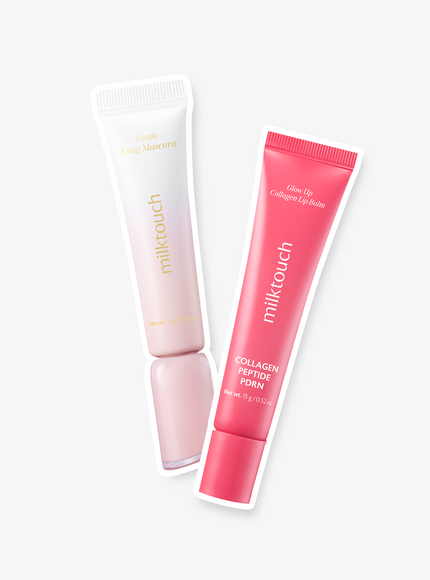 Iconic Long Mascara x Glow Up Collagen Lip Balm Duo Set