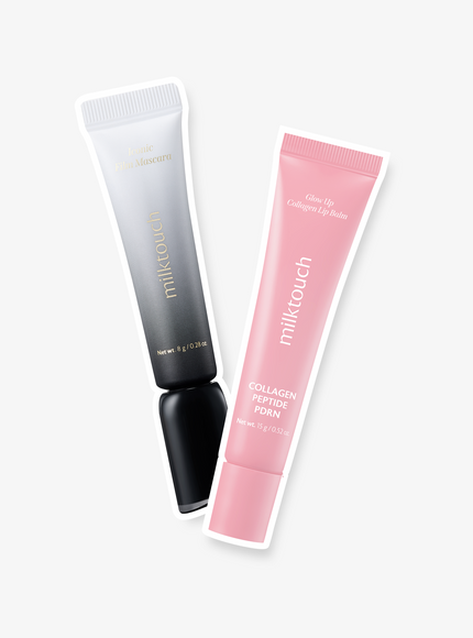 Iconic Film Mascara x Glow Up Collagen Lip Balm Duo Set