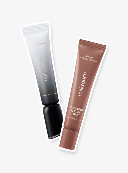 Iconic Film Mascara x Glow Up Collagen Lip Balm Duo Set