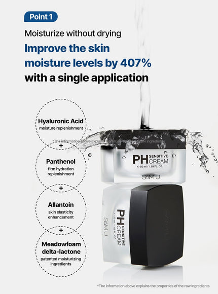 PH Sensitive Cream (Jar) (50ml)