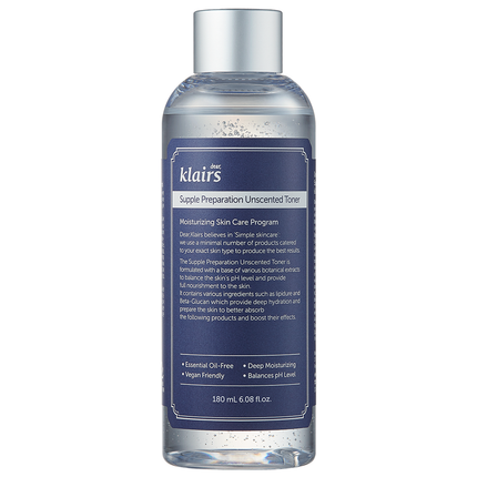 Supple Preparation Unscented Toner (180ml)