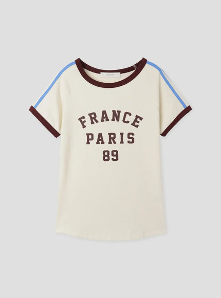 raglan-graphic-tee-iu526 / White