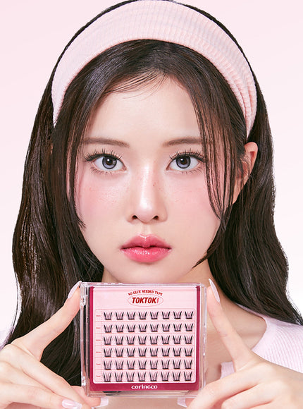 TOKTOKHARA No Glue Eyelash - Long (36pcs-54pcs)
