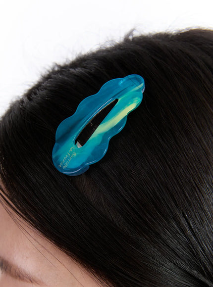 miri-soft-cloud-hair-pin-iu527 / Blue