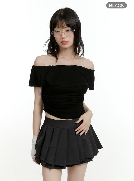 shirred-off-shoulder-top-cl426