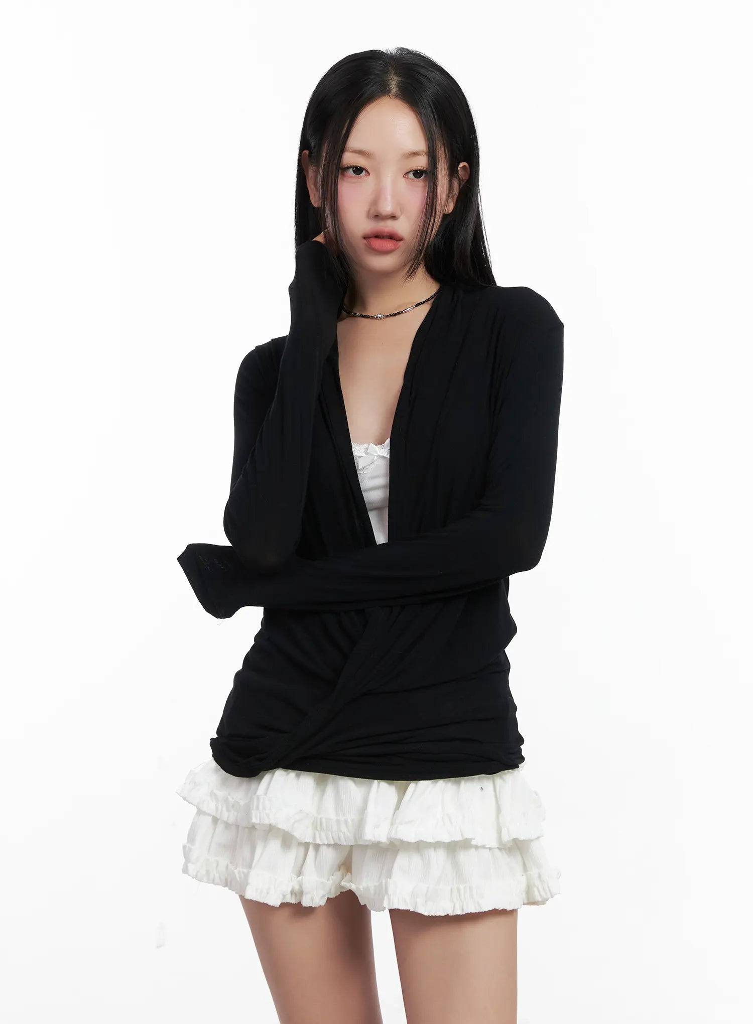 casual-v-neck-long-sleeve-top-cn528