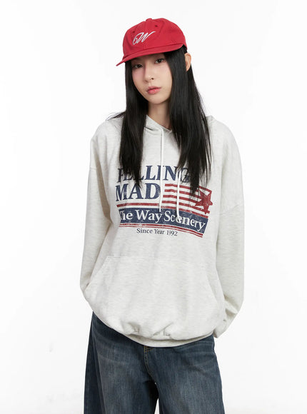 Retro Graphic Hoodie CG525