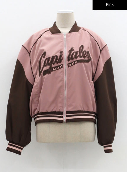 Graphic Bomber Jacket CM308