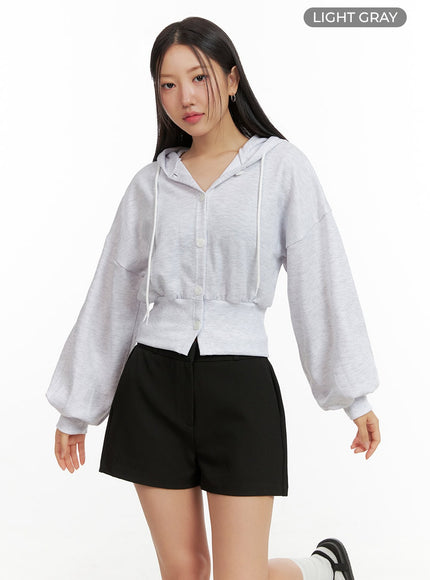 buttoned-crop-sweat-hoodie-ou411