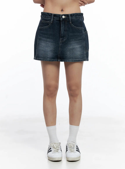 vintage-wash-denim-mini-skirt-cl511