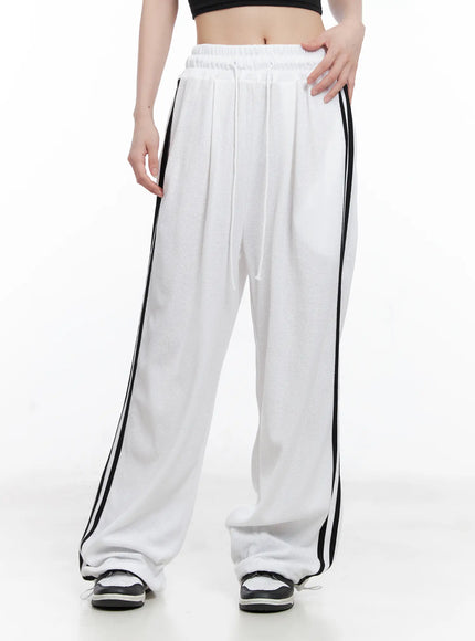 Waffle Knit Track Sweatpants CG525